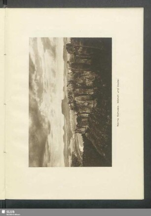 Sächsische Schweiz. Mönch und Bastei