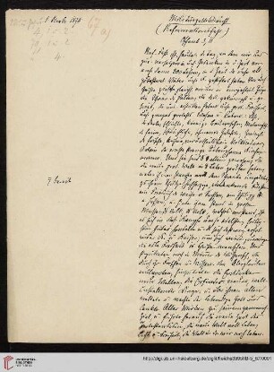 Heid. Hs. 3895 II B - 5,67: Nachlass Heinrich Bassermann, Sonn- und Feiertagspredigten: Predigt zu Offb 3,11
