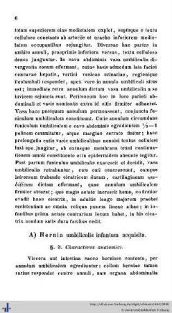 A) Hernia umbilicalis infantum acquisita.