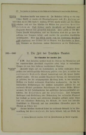 2. Die Zeit des Deutschen Bundes, 1815-1866
