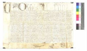 Bulle über die Aufschwörung des Ellwanger Kapitularen Johann Christoph von Westerstetten.