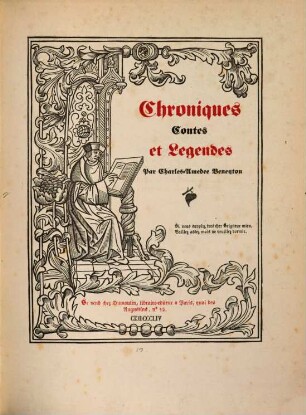 Chroniques Contes et Legendes
