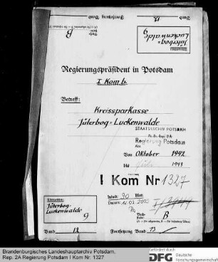 Kreissparkasse Jüterbog-Luckenwalde