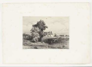 Umgebung von Vannes, Tafel 108 aus: "Les artistes contemporains", Band 6, Paris 1851
