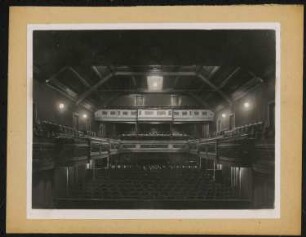 Stadttheater, Rudolstadt: Ansicht Zuschauerraum