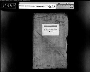 Testament der Anna Catharina Homrighausen geb. Becher zu Berleburg