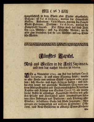 Fünfftes Capitel.