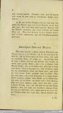 7. Unvertilgbare Dinte nach Wehrs