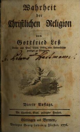 Wahrheit der christlichen Religion