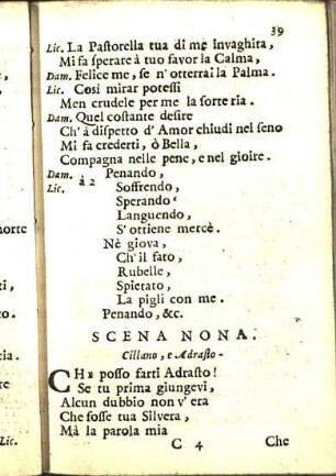 Scena Nona.