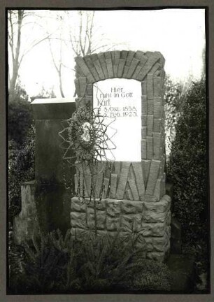 Friedhof, Grabstein