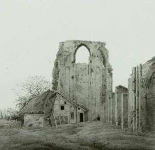 Die Ruine der Abtei Eldena bei Greifswald