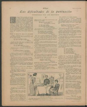 Las dificultades de la puntuación - Enseñadas por los sentidos