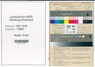 Entnazifizierung Erich Rotter , geb. 08.05.1908 (Ingenieur)