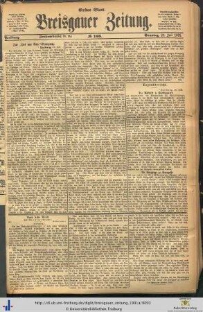 21.07.1901 (Erstes Blatt)