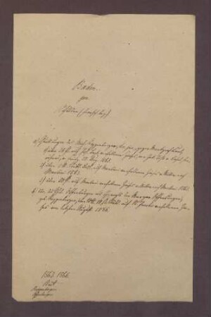 Vier Zinsquittungen des Michael Rappenberger, Landschreiber zu Rötteln, u.a. gegenüber Markgraf Karl II. von Baden-Durlach