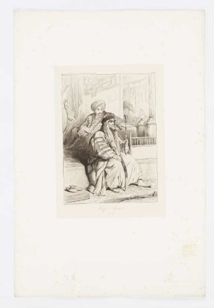 Chef Arabe, Blatt 13 der Folge "Bevölkerung der Donauprovinzen im Jahr 1854"
