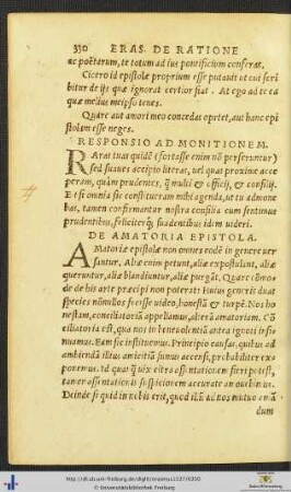 De Amatoria Epistola