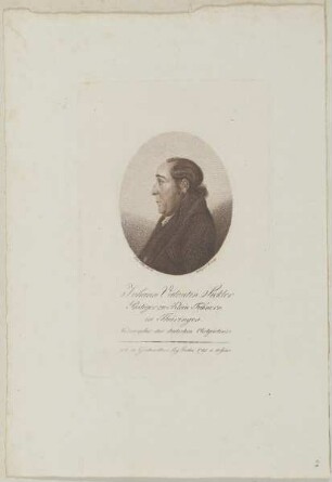 Bildnis des Johann Valentin Sickler