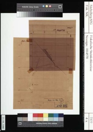 Deutschland, Gewerkschaft, Oelsnitz/Erzgebirge, Betriebsabteilung Hedwig- und Friedensschacht, Baue auf dem Hauptflöz