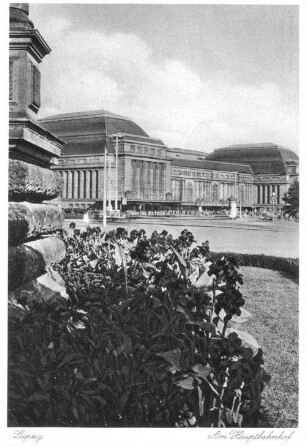 Leipzig: Am Hauptbahnhof