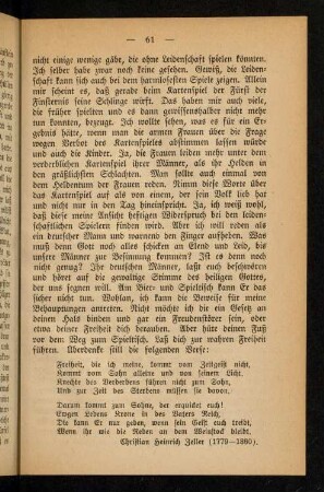 61-71, Dein erster Ausgang. - Dunkle Schatten über unserem Volke.