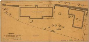Fischer, Theodor; Kiel; Studentenheim Seeburg - Lageplan