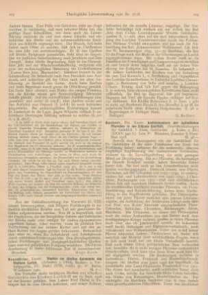 204-205 [Rezension] Buchner, Frz. Xaver, Archivinventare der katholischen Pfarreien in der Diözese Eichstätt