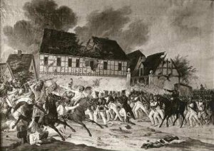 Völkerschlacht bei Leipzig 1813: Kampf um Holzhausen am 18. Oktober 1813