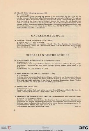 Niederländische Schule (Nr. 25-76)