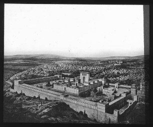 Herod. Tempel nach O. Wolff [Jerusalem]