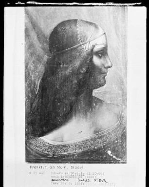 Weiblicher Kopf nach Leonardo da Vinci