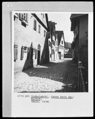 Gasse beim Spitalhof