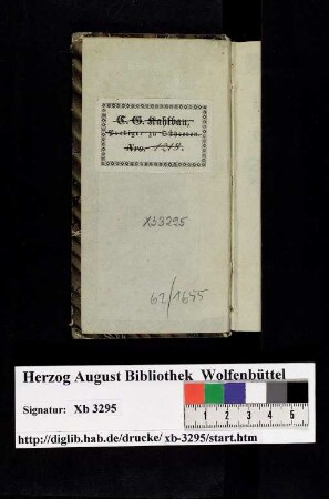 Psalmen Davids Samt den Kirchen-Gesängen und Geistlichen Liederen