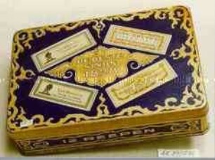 Blechdose für Pralinen? "De BESTE SINDS 1828 VAN HOUTEN"