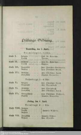 Prüfungs-Ordnung