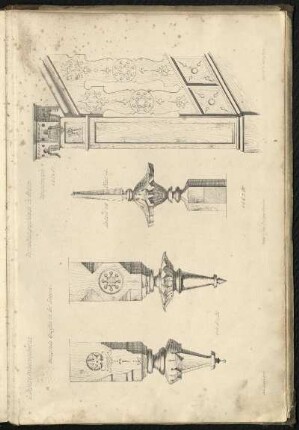 "Verwaltungs-Gebäude in Stain. Loggia an der Rückseite."