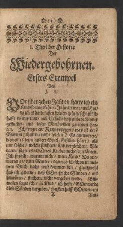 Erstes Exempel. Von J. B.