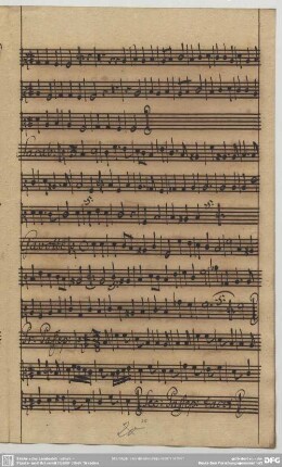 Stage music <Gavotte>