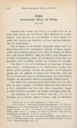 502-515 Schätze merowingischer Könige und Kirchen