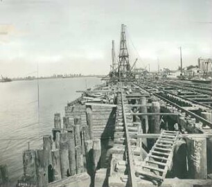 Hafen Bordeaux, Frankreich, 1927-1929