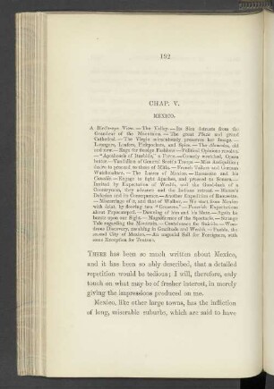 Chap. V. Mexico