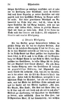 a) Ideale Einigung.
