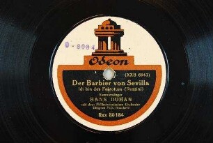 Der Barbier von Sevilla : Ich bin das Faktotum / (Rossini)