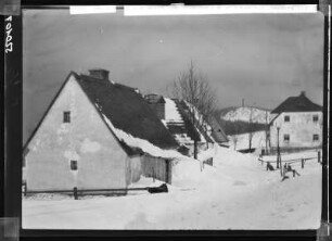 Altenberg, eingeschneites Haus