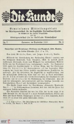 Aunjetitzer und Bernburger Siedlung von Burgdorf, Ldkr. Goslar, am linken Donauufer : (Taf.77 u. 78)