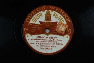 "Flieh', o flieh'" [holdes Bild!] : Kirchenszene des Chevalier Des Grieux aus "Manon"; [3. Akt] / (Massenet)