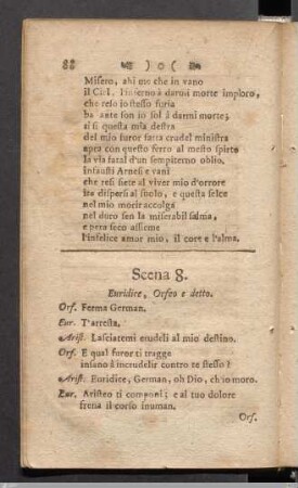 Atto Terzo. / Dritte Abhandlung: Scena 8.