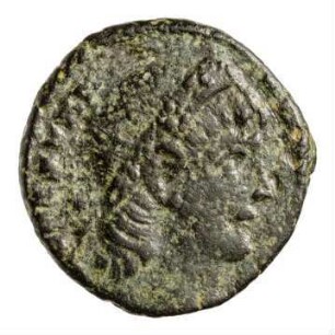 Münze, Aes 4, 337 - 340 n. Chr.