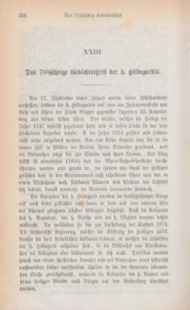 396-399 Das 700jährige Gedächtnißfest der h. Hildegardis